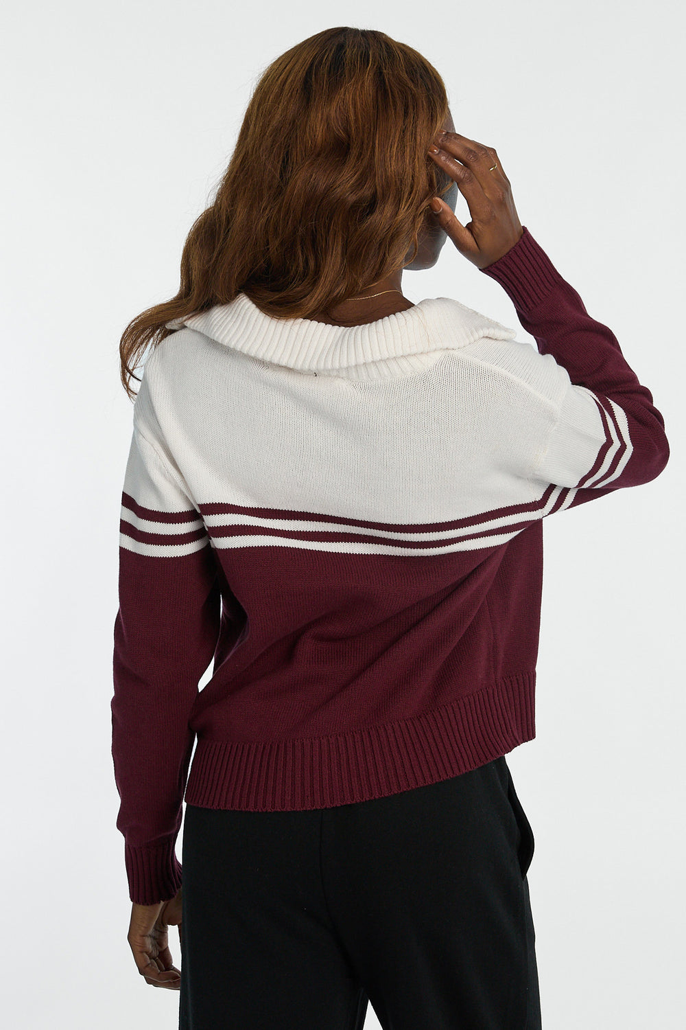 Graphic Quarter-Zip Polo Sweater Graphic Quarter-Zip Polo Sweater
