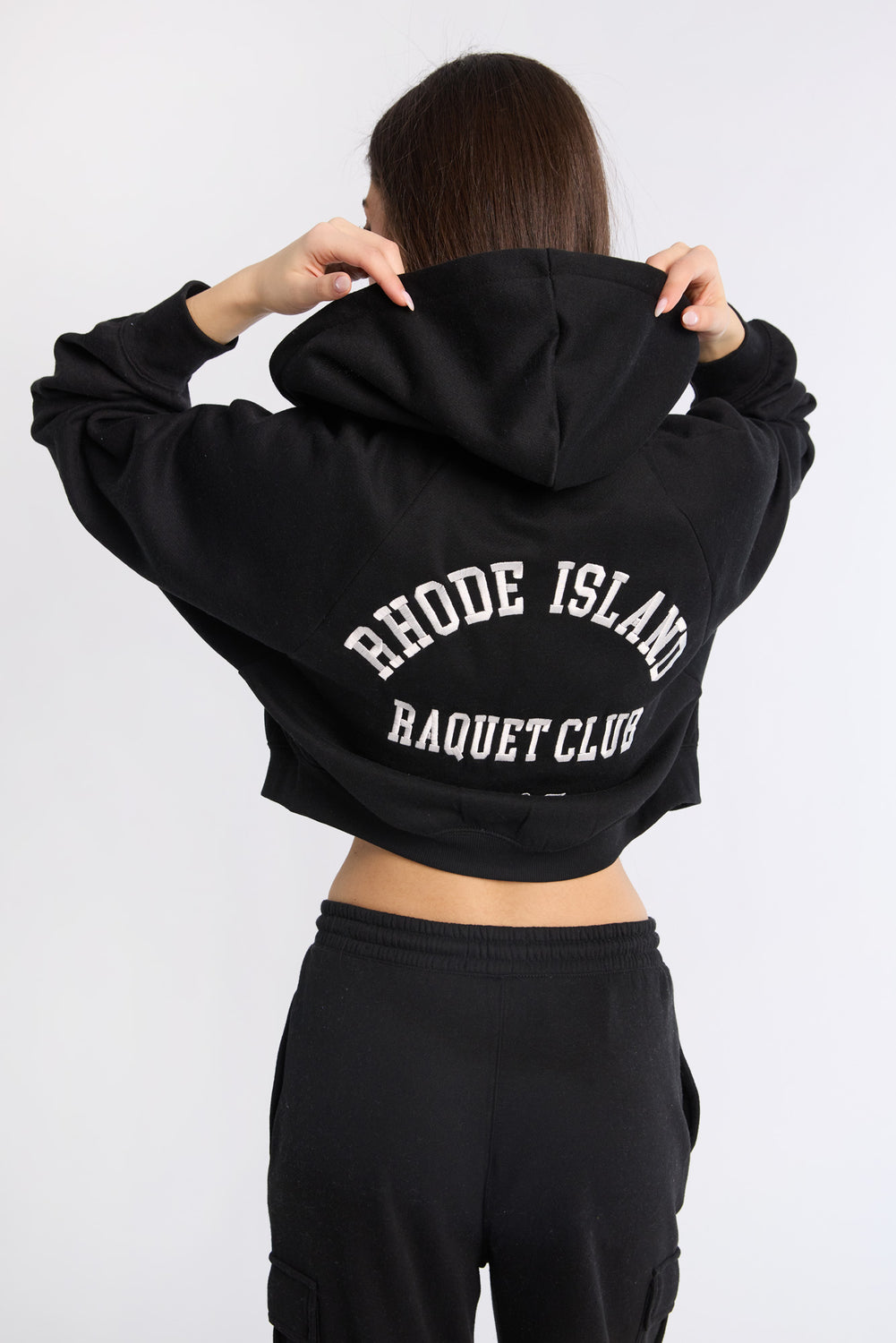 Midi Zip-Up Hoodie Midi Zip-Up Hoodie