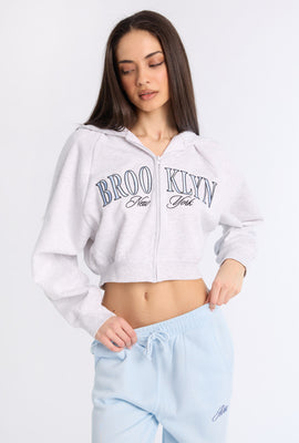 Midi Zip-Up Hoodie