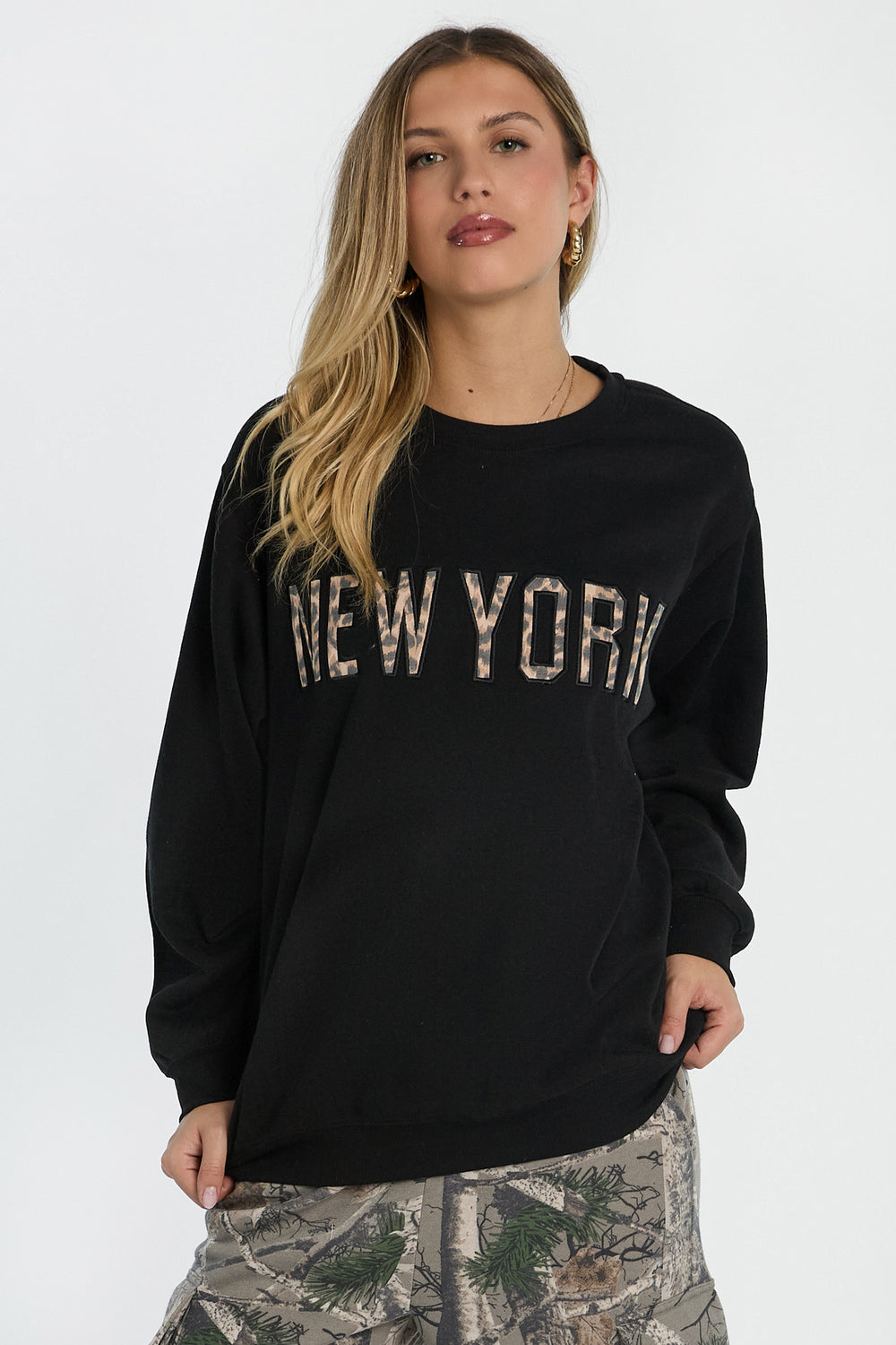 Oversized Crewneck Sweatshirt Oversized Crewneck Sweatshirt
