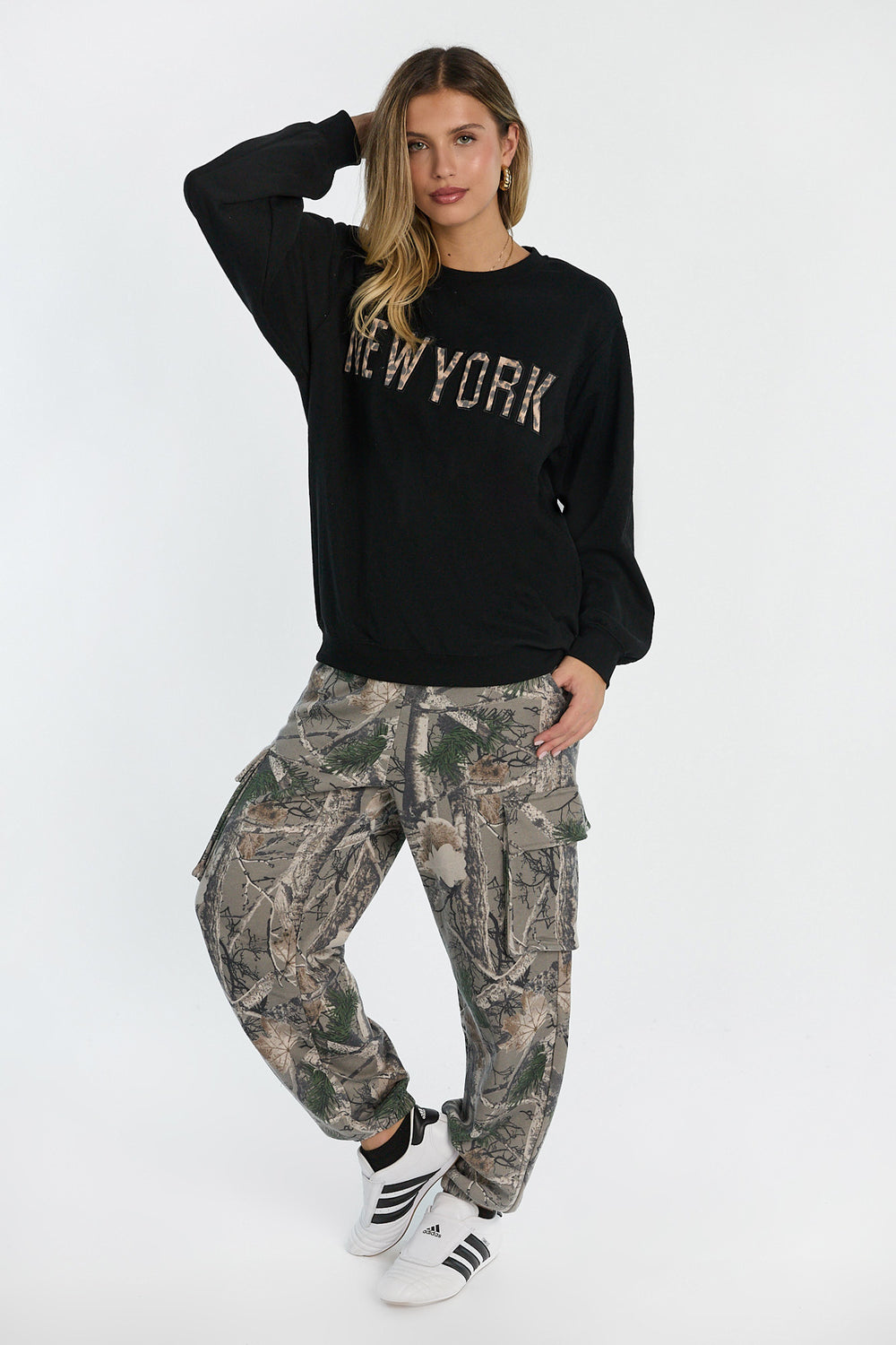 Oversized Crewneck Sweatshirt Oversized Crewneck Sweatshirt