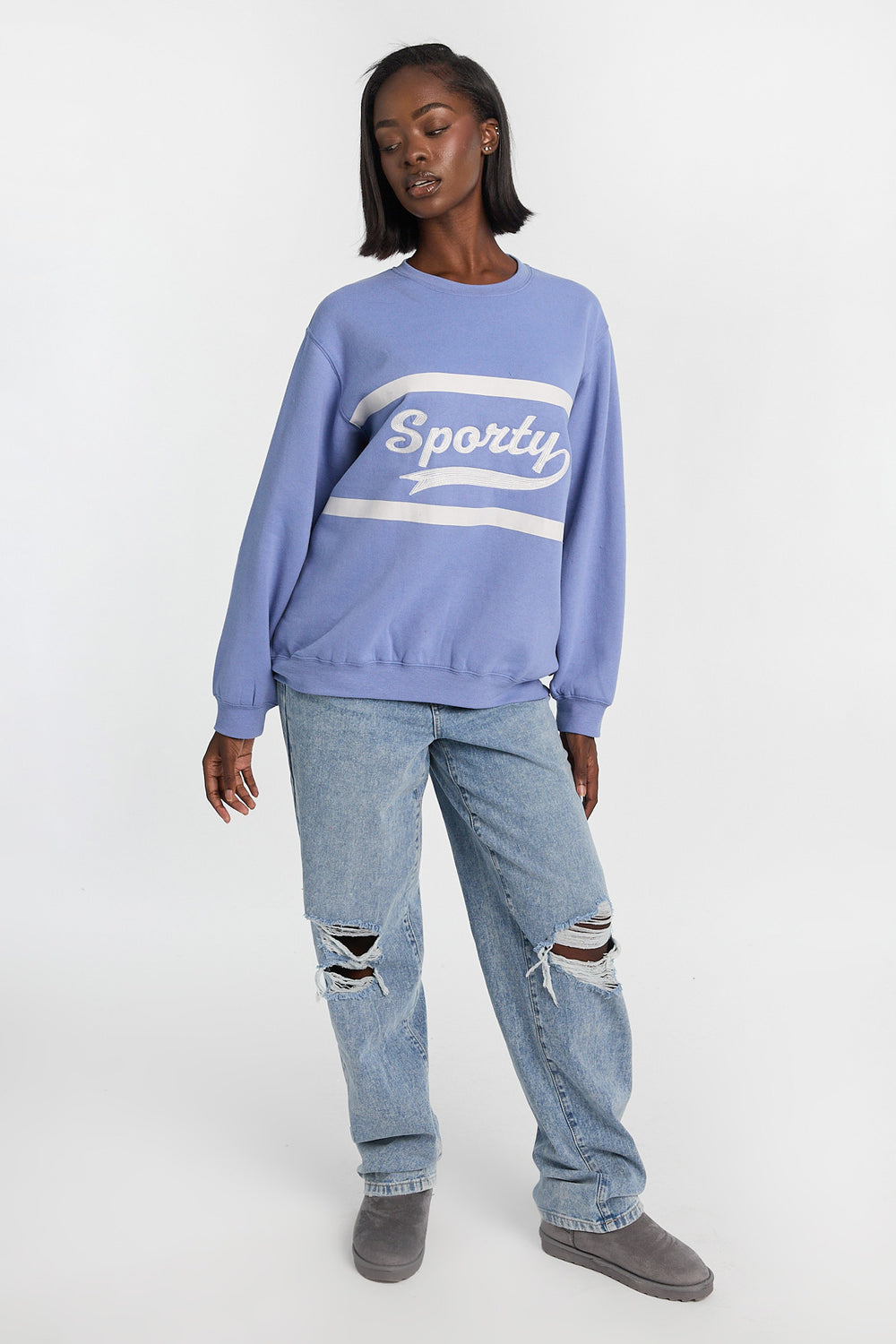 Oversized Crewneck Sweatshirt Oversized Crewneck Sweatshirt