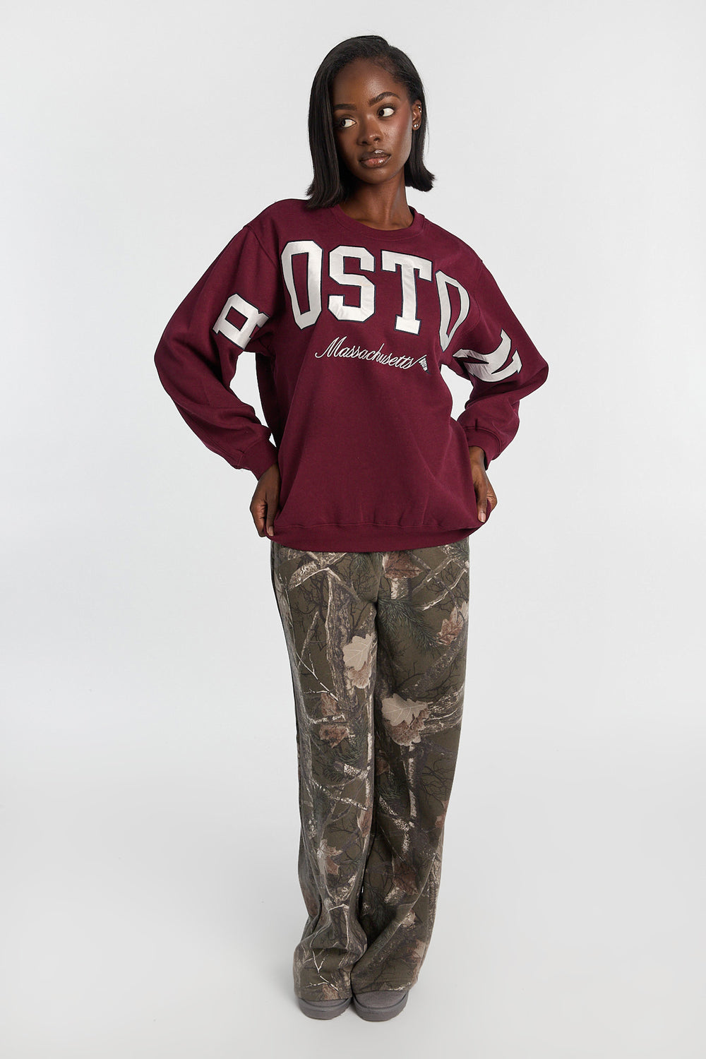 Oversized Crewneck Sweatshirt Oversized Crewneck Sweatshirt