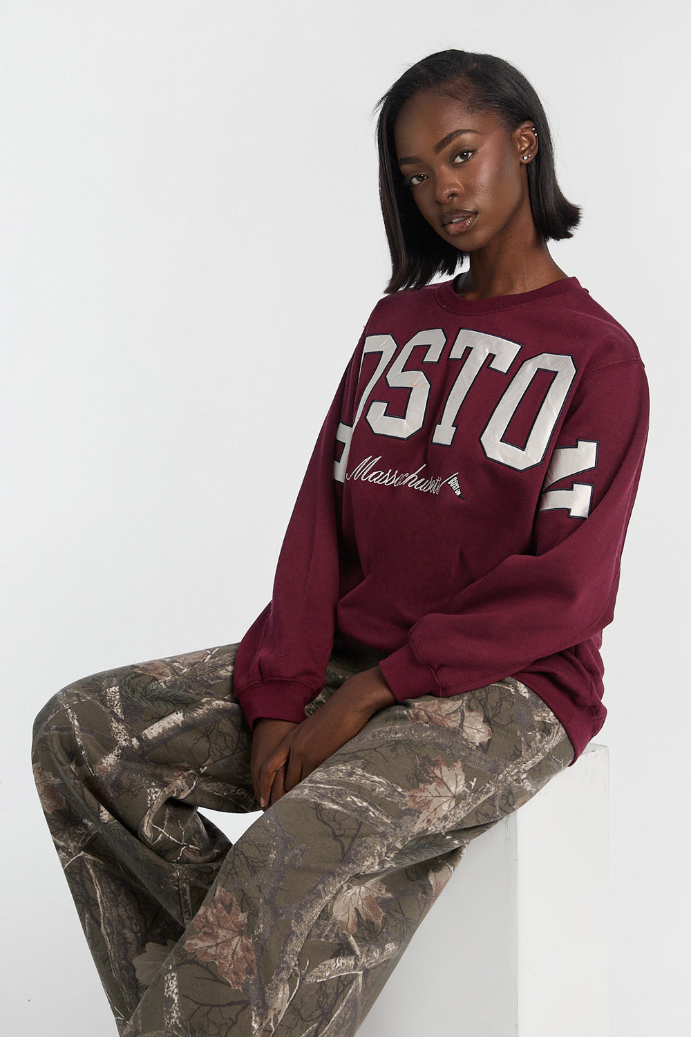 Oversized Crewneck Sweatshirt Oversized Crewneck Sweatshirt