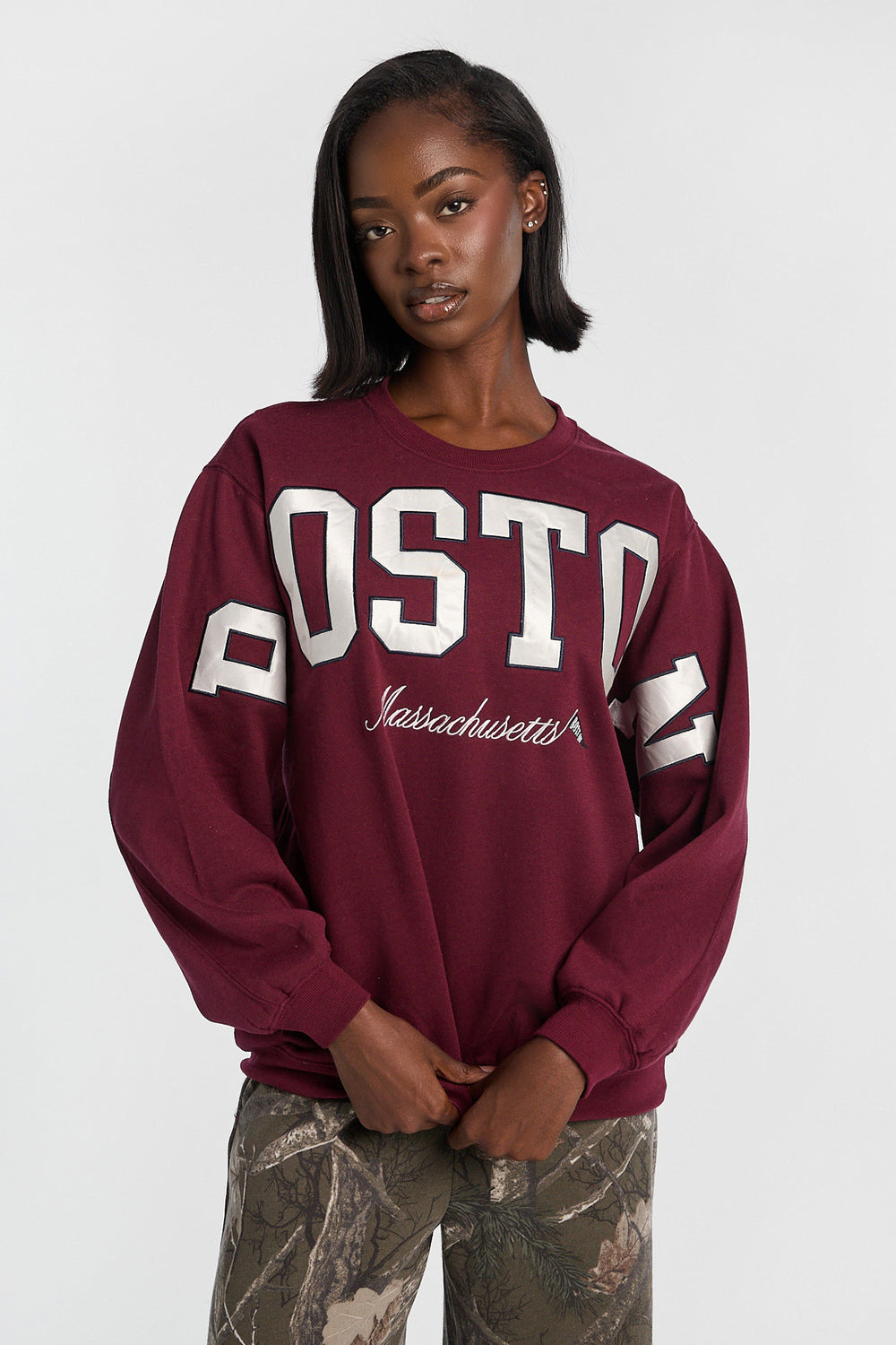 Oversized Crewneck Sweatshirt Oversized Crewneck Sweatshirt