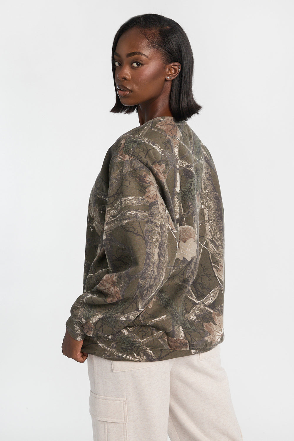 Oversized Crewneck Sweatshirt Oversized Crewneck Sweatshirt