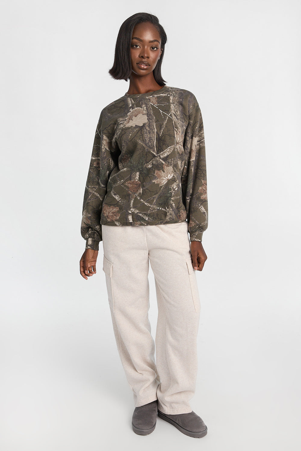 Oversized Crewneck Sweatshirt Oversized Crewneck Sweatshirt