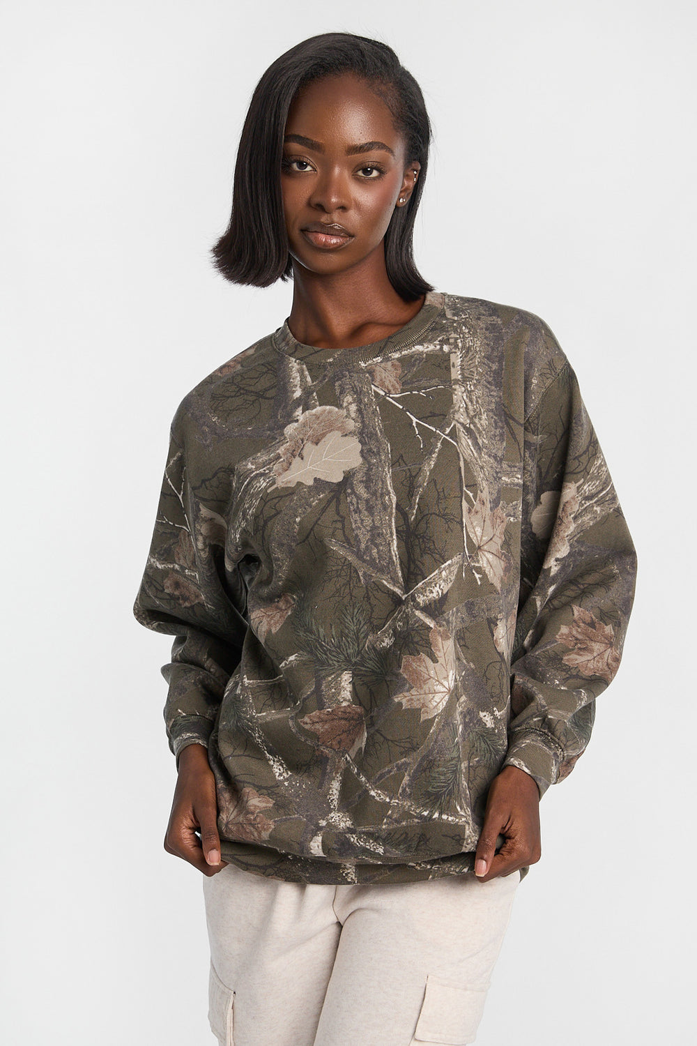 Oversized Crewneck Sweatshirt Oversized Crewneck Sweatshirt