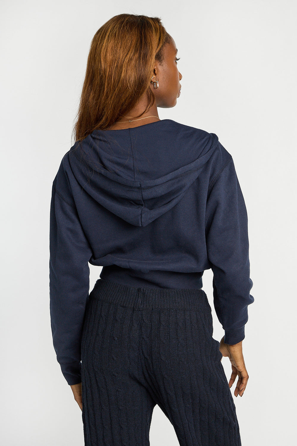 Zip-Up Midi Hoodie Zip-Up Midi Hoodie