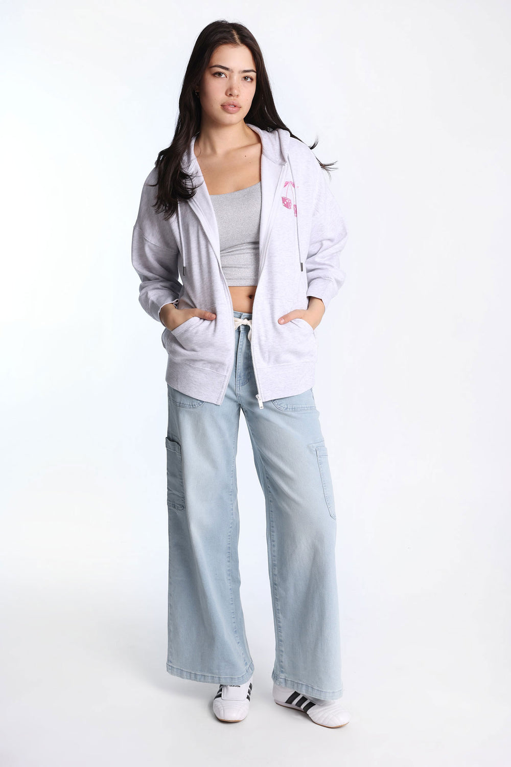 Oversized Zip-Up Hoodie Oversized Zip-Up Hoodie