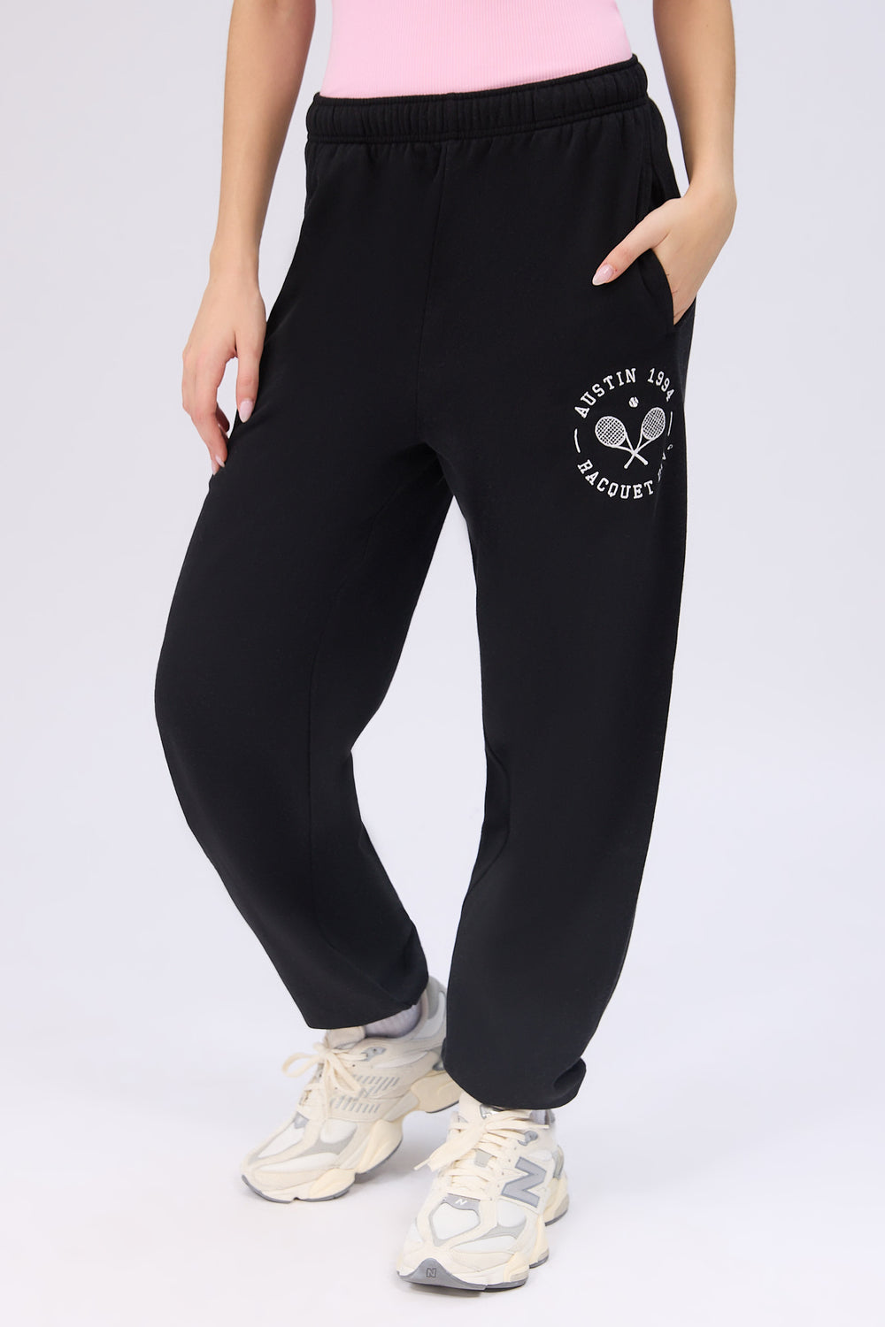 Joggers en molleton surdimensionné Joggers en molleton surdimensionné