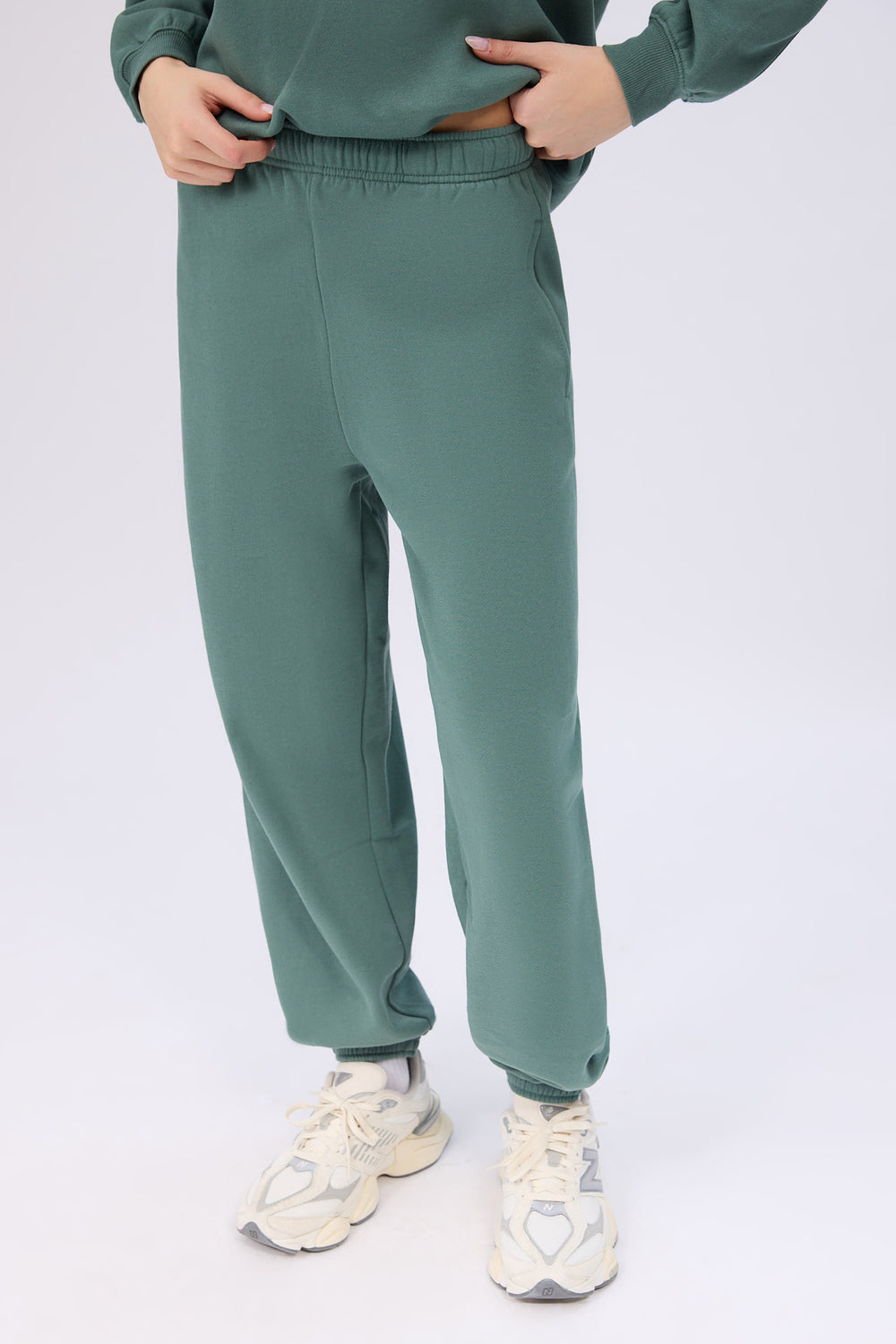 Joggers en molleton surdimensionné Joggers en molleton surdimensionné