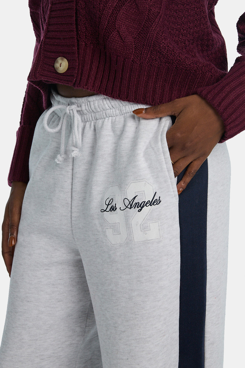 Wide-Leg Sweatpant Wide-Leg Sweatpant