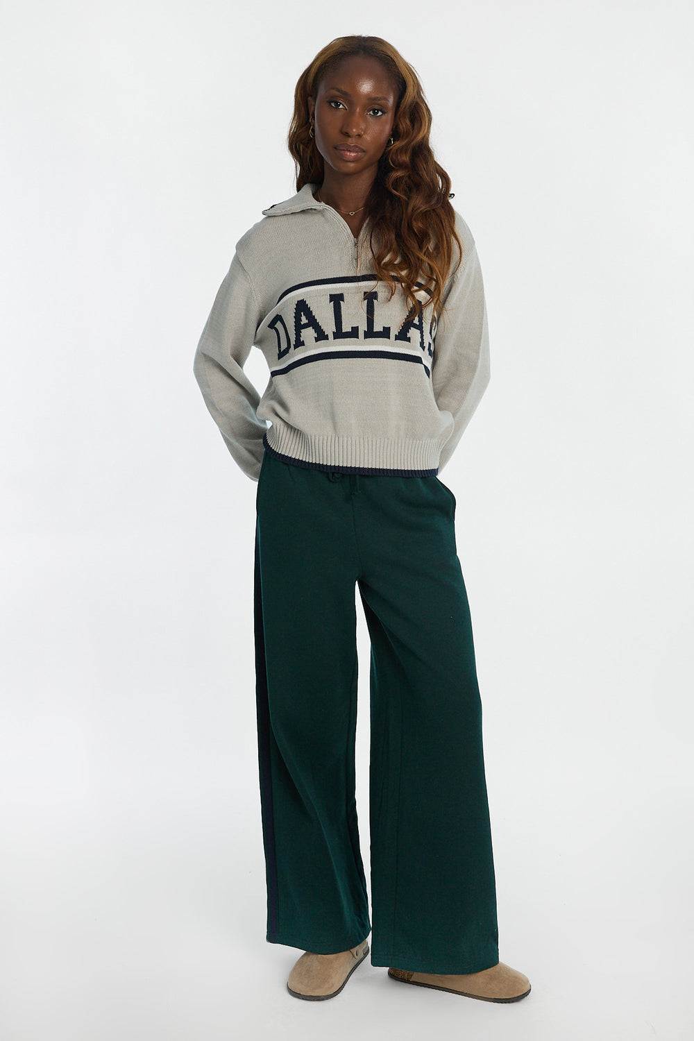 Wide-Leg Sweatpant Wide-Leg Sweatpant