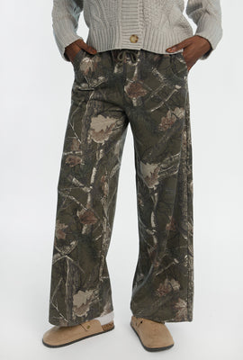 Pantalon de survêtement à jambes larges