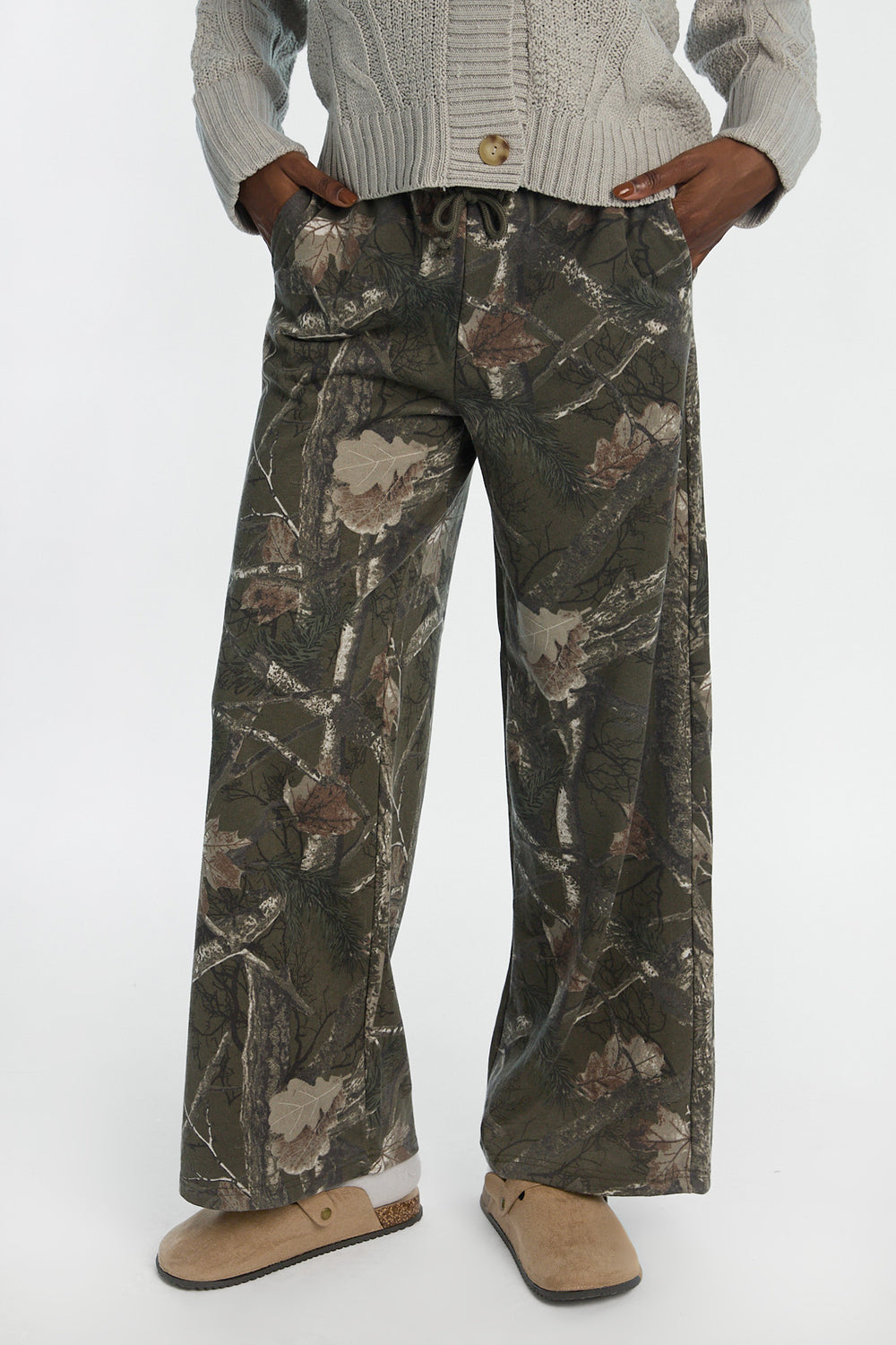 Pantalon de survêtement à jambes larges Pantalon de survêtement à jambes larges