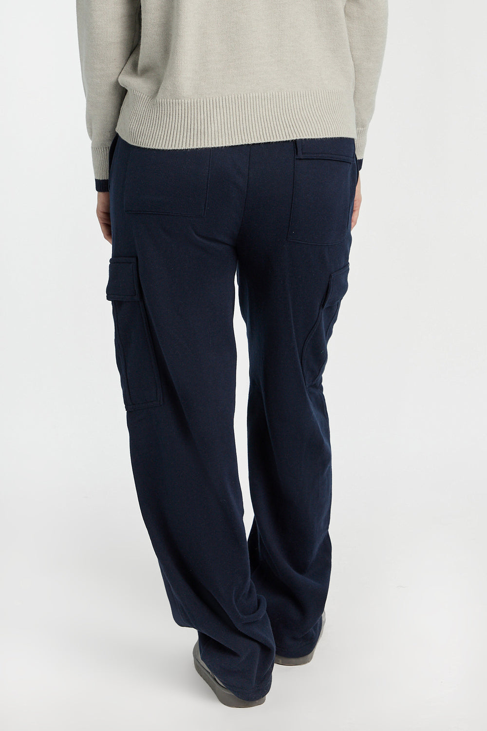 Wide-Leg Cargo Sweatpants Wide-Leg Cargo Sweatpants
