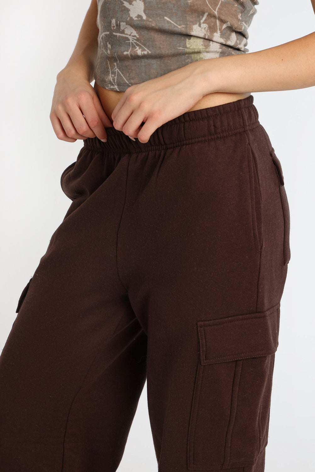 Pantalon de survêtement cargo à jambes larges Pantalon de survêtement cargo à jambes larges