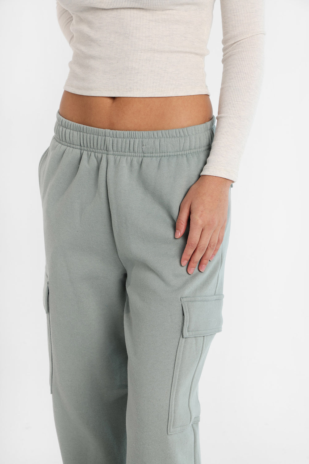 Pantalon de survêtement cargo à jambes larges Pantalon de survêtement cargo à jambes larges