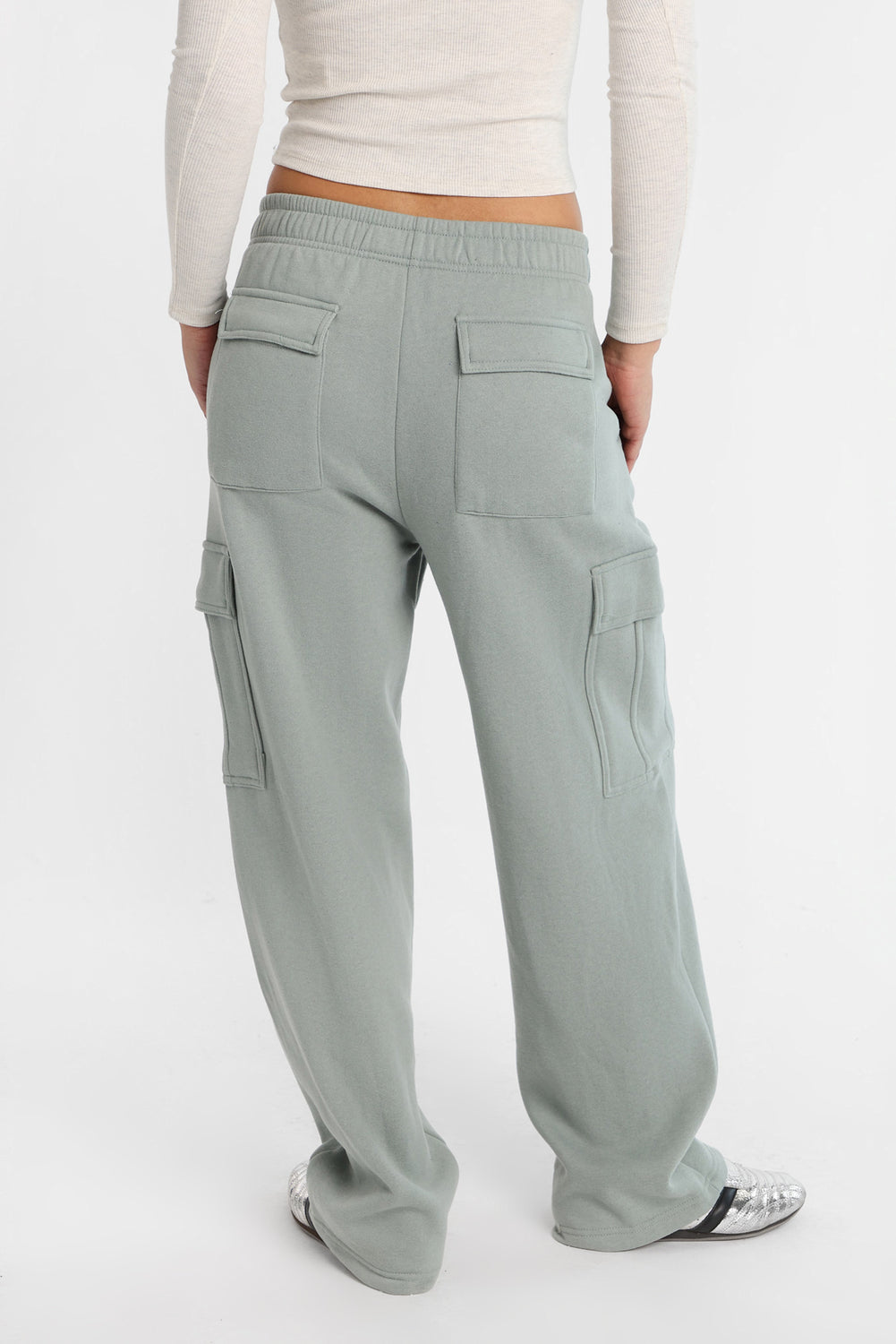 Pantalon de survêtement cargo à jambes larges Pantalon de survêtement cargo à jambes larges