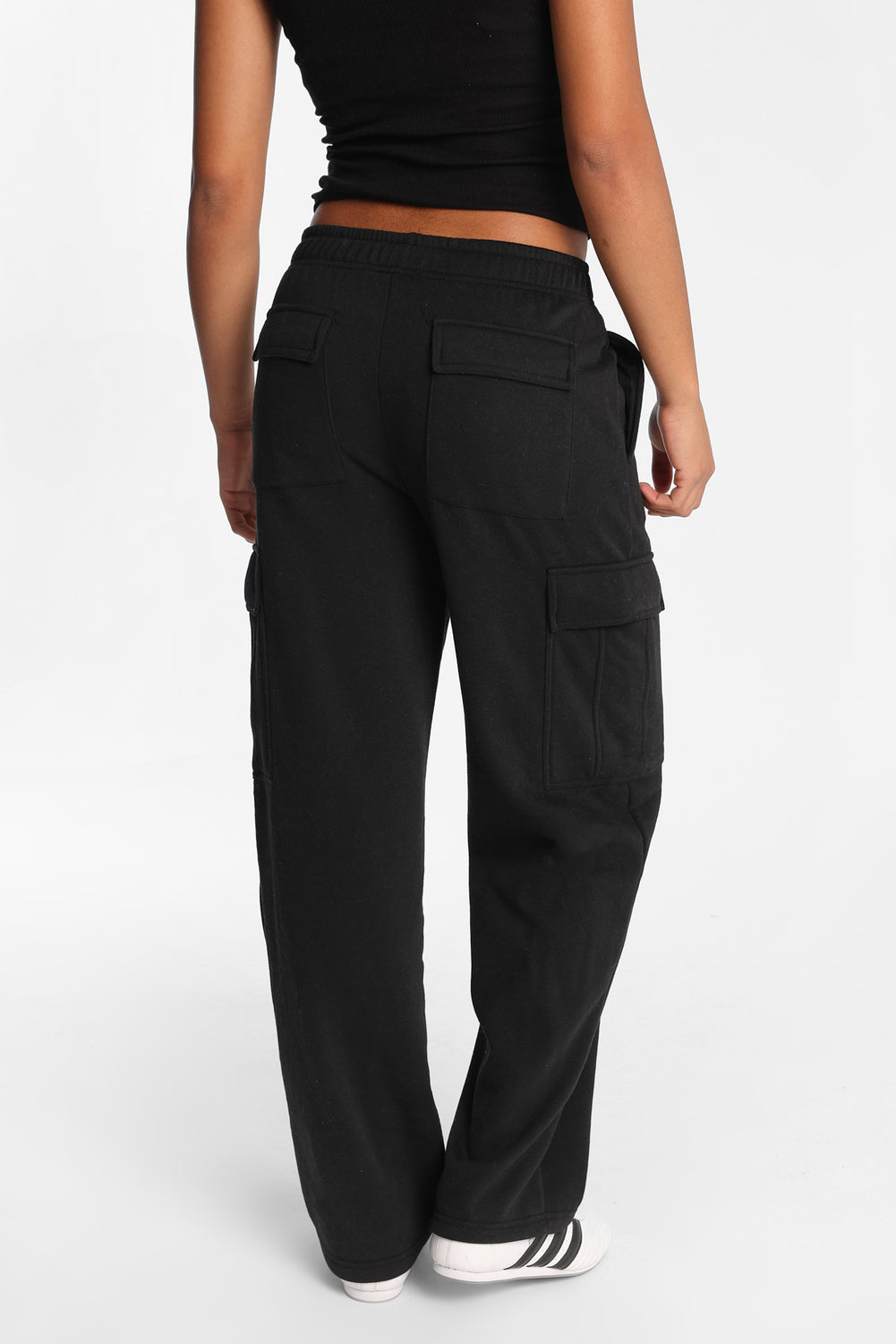 Cargo Wide-Leg Sweatpants Cargo Wide-Leg Sweatpants