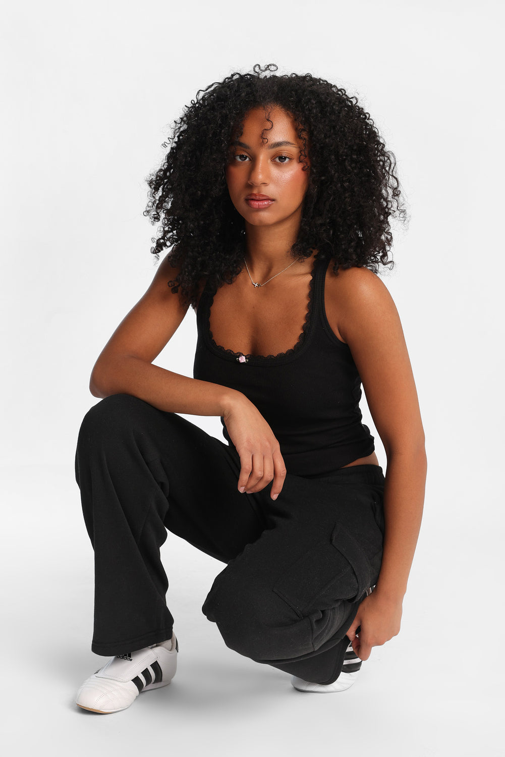 Cargo Wide-Leg Sweatpants Cargo Wide-Leg Sweatpants