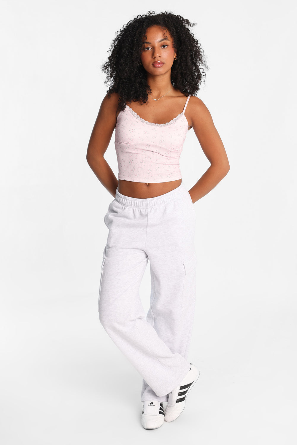 Cargo Wide-Leg Sweatpants Cargo Wide-Leg Sweatpants