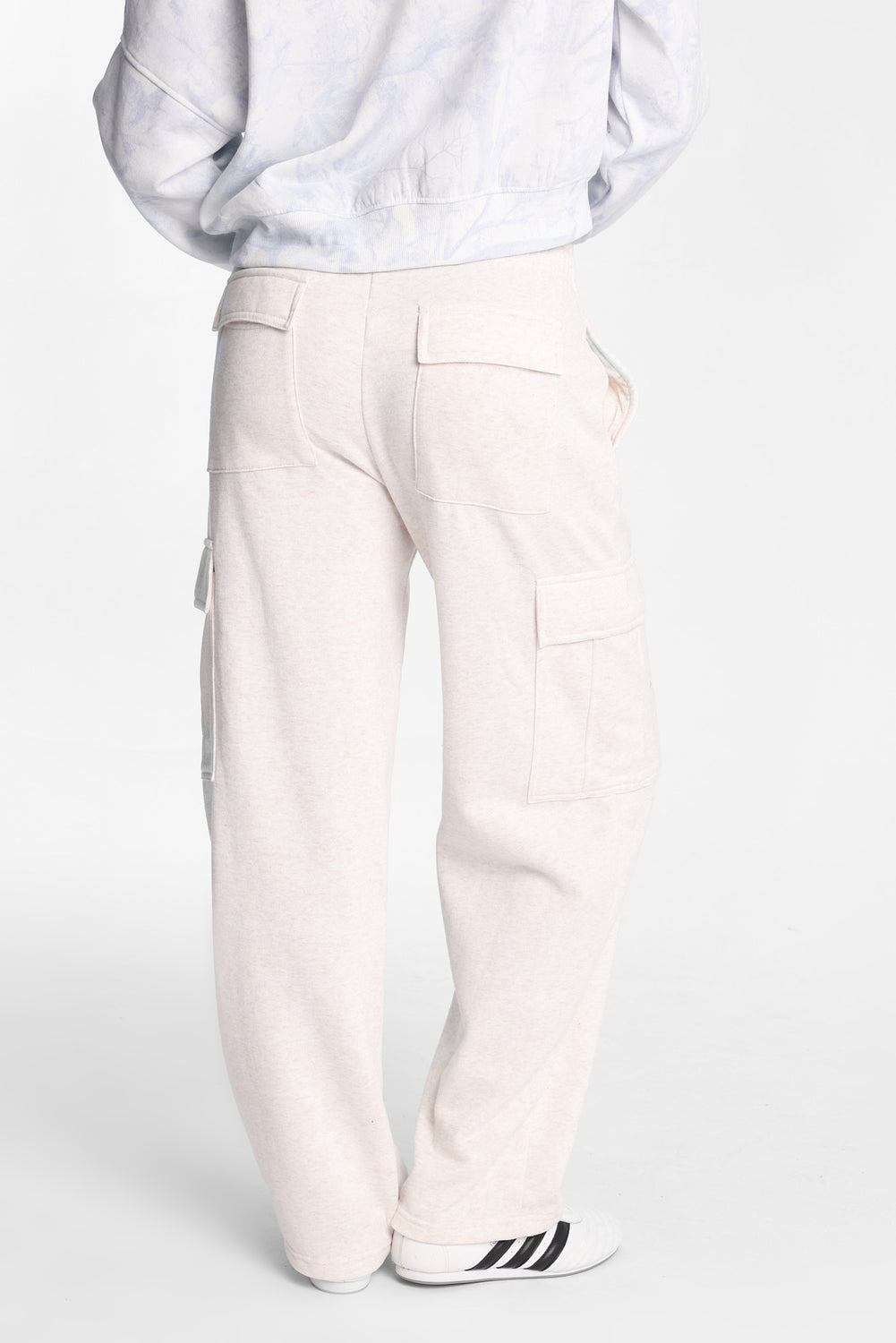 Cargo Wide-Leg Sweatpants Cargo Wide-Leg Sweatpants