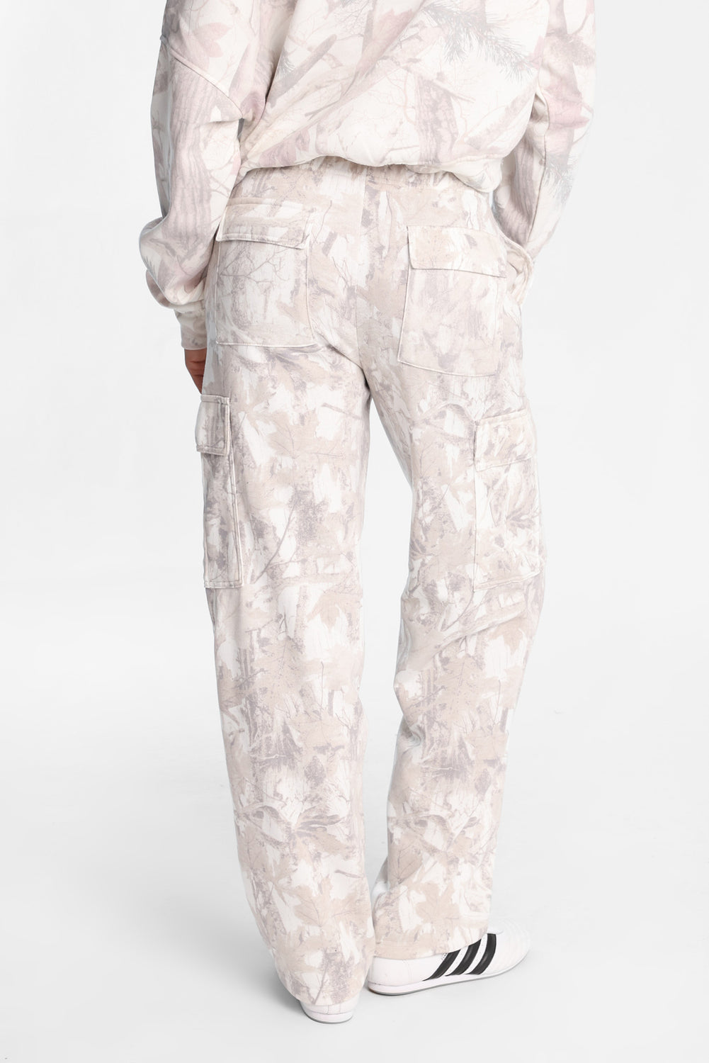 Cargo Wide-Leg Sweatpants Cargo Wide-Leg Sweatpants