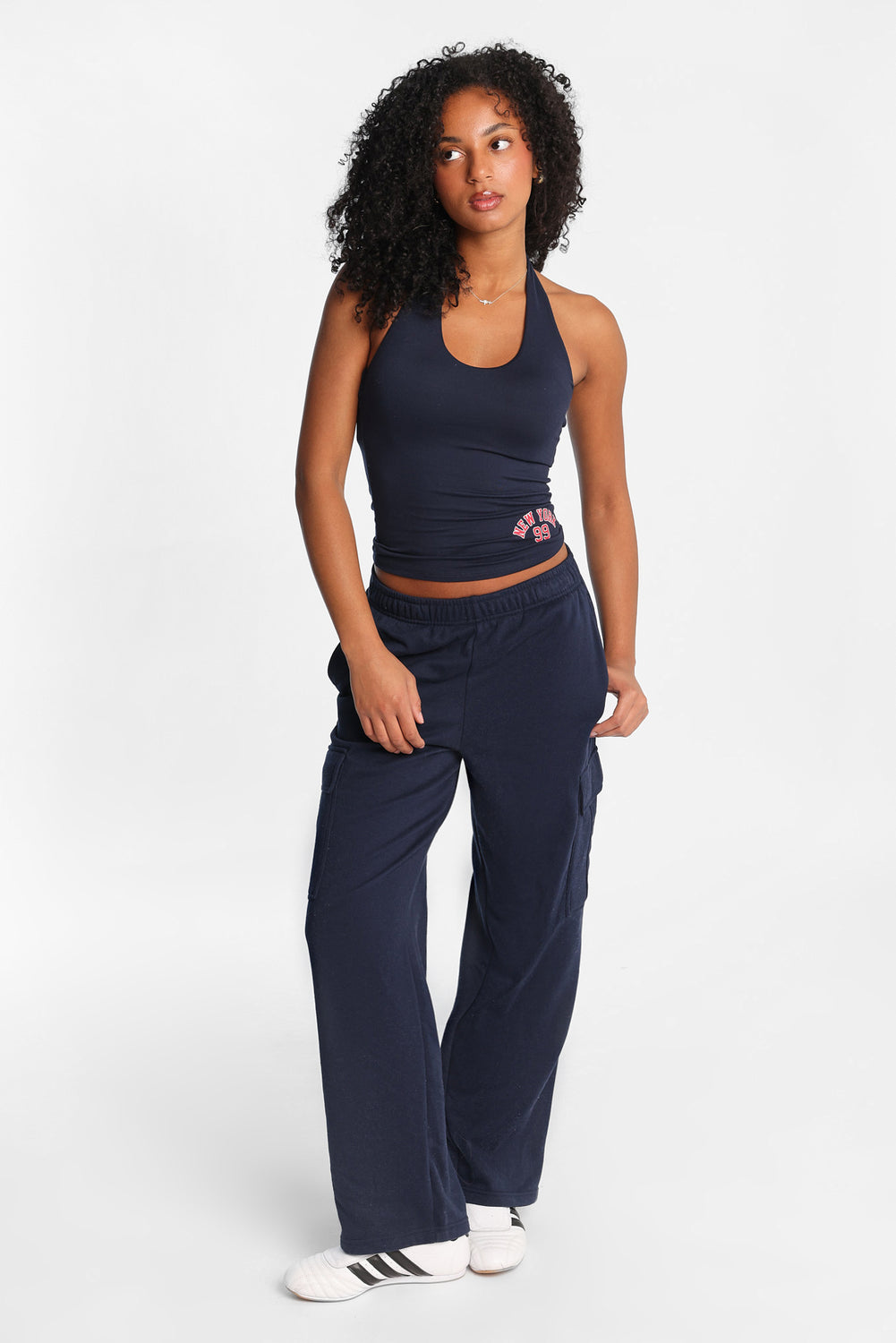 Cargo Wide-Leg Sweatpants Cargo Wide-Leg Sweatpants