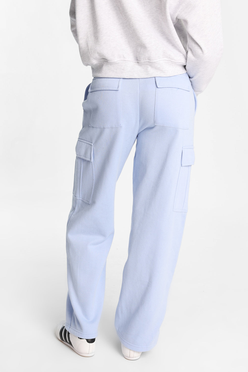 Cargo Wide-Leg Sweatpants Cargo Wide-Leg Sweatpants