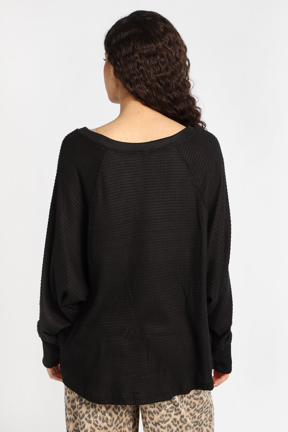 Everyday Waffle Knit Long Sleeve Top Everyday Waffle Knit Long Sleeve Top