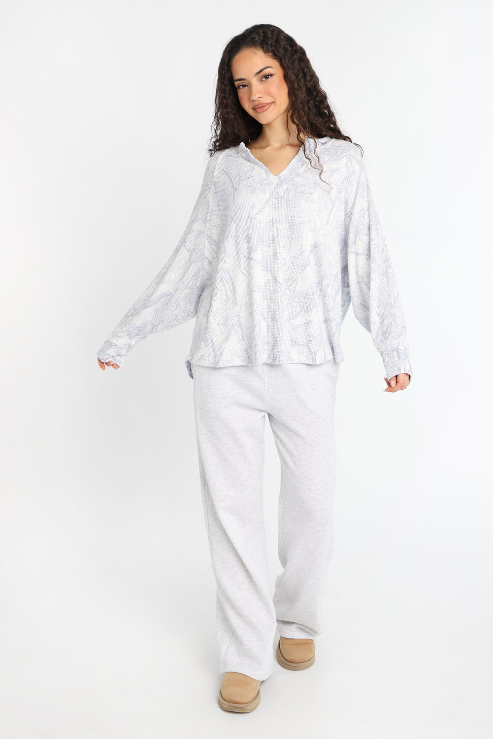 Everyday Waffle Knit Long Sleeve Top Everyday Waffle Knit Long Sleeve Top