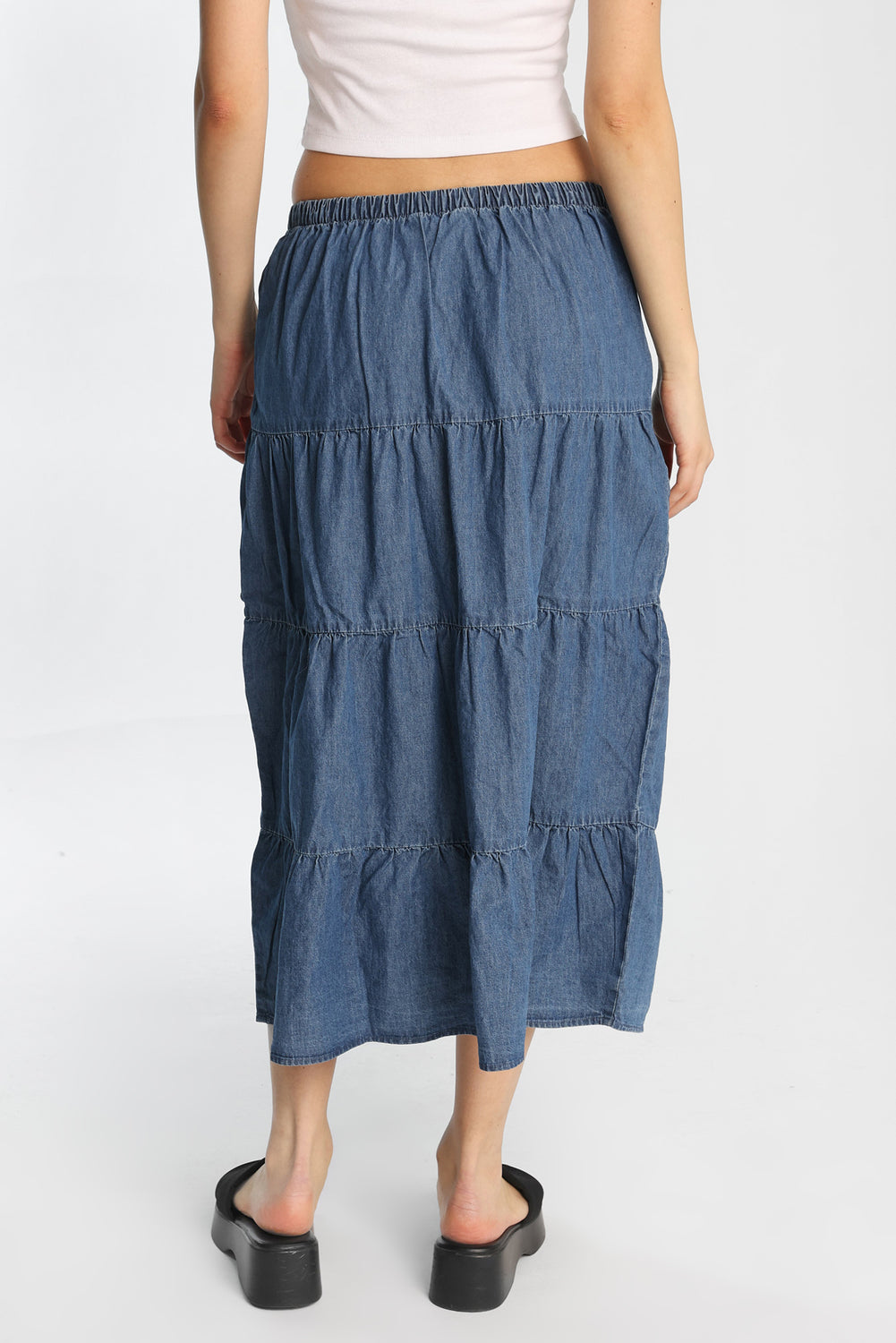 Chambray Maxi Skirt Chambray Maxi Skirt