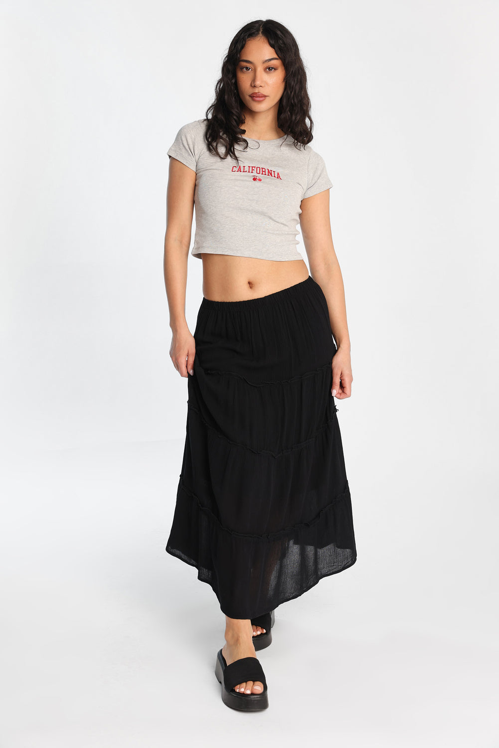 Tiered Maxi Skirt Tiered Maxi Skirt