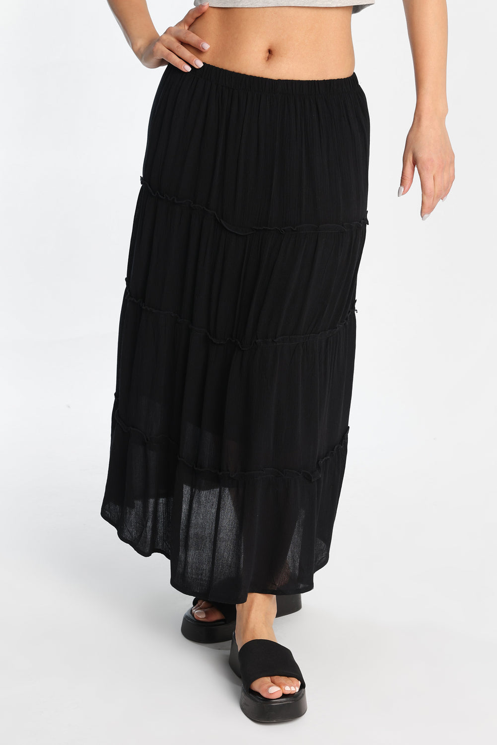Tiered Maxi Skirt Tiered Maxi Skirt