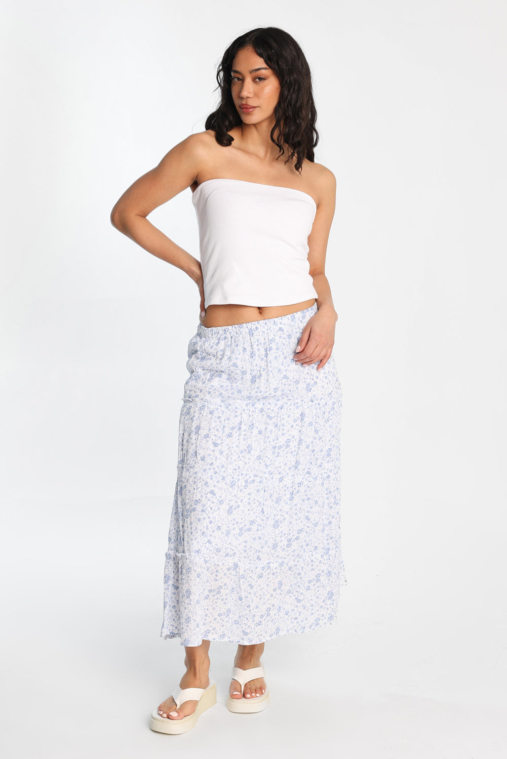 Tiered Maxi Skirt Tiered Maxi Skirt