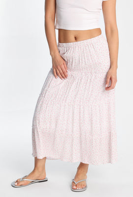 Tiered Maxi Skirt