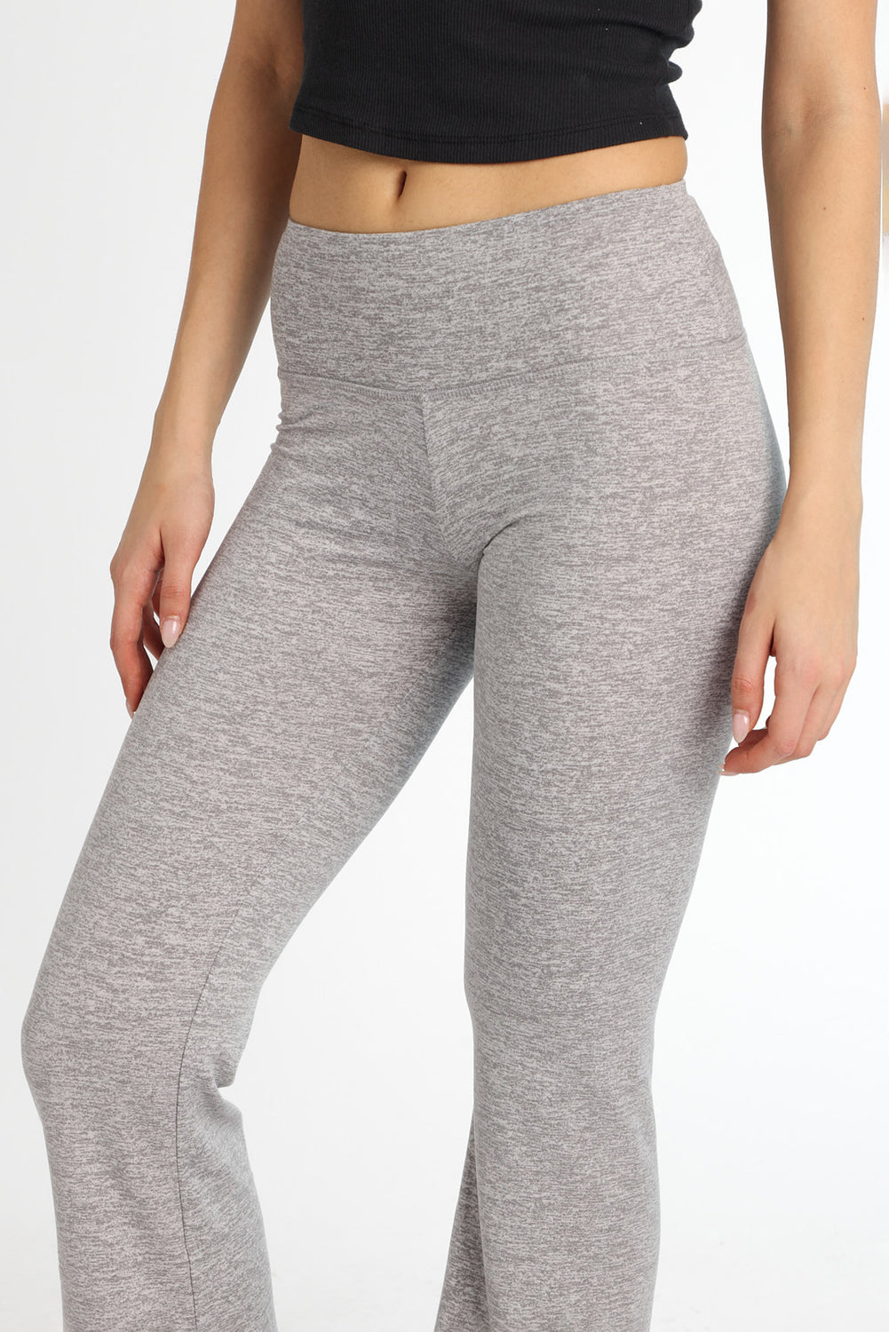 Legging évasé en molleton brossé super doux Legging évasé en molleton brossé super doux