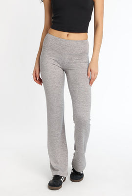 Legging évasé en molleton brossé super doux