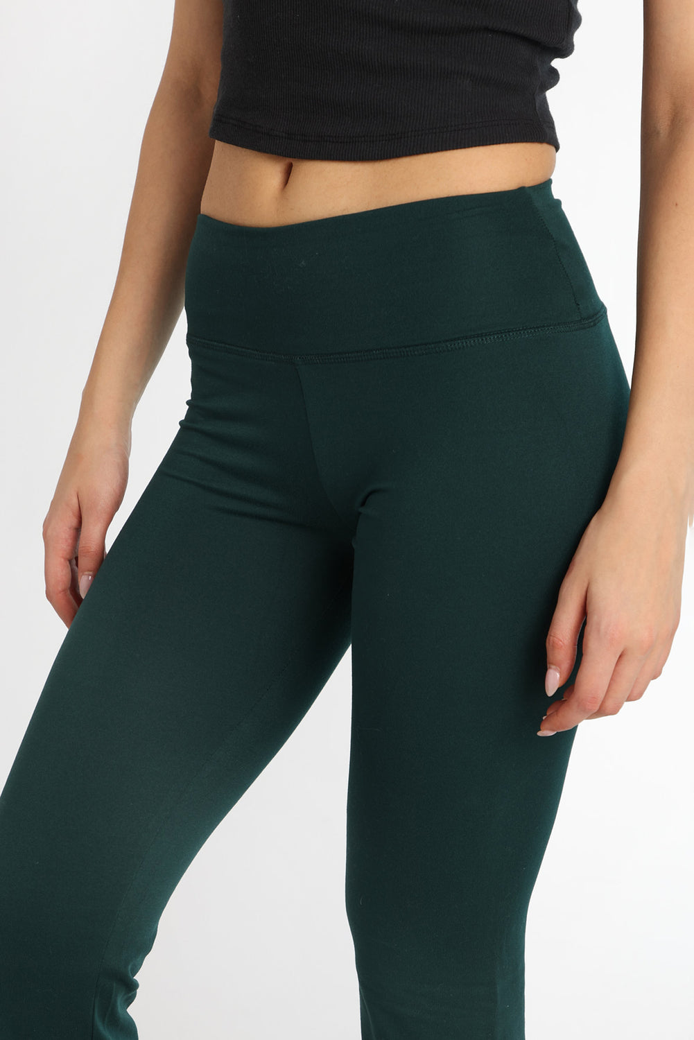Legging évasé en molleton brossé super doux Legging évasé en molleton brossé super doux