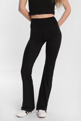 Legging évasé en molleton brossé ultra-doux