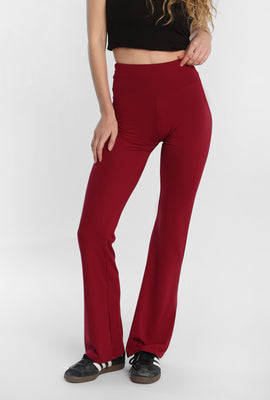 Legging évasé en molleton brossé ultra-doux