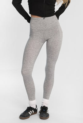 Legging à poches en molleton brossé ultra-doux