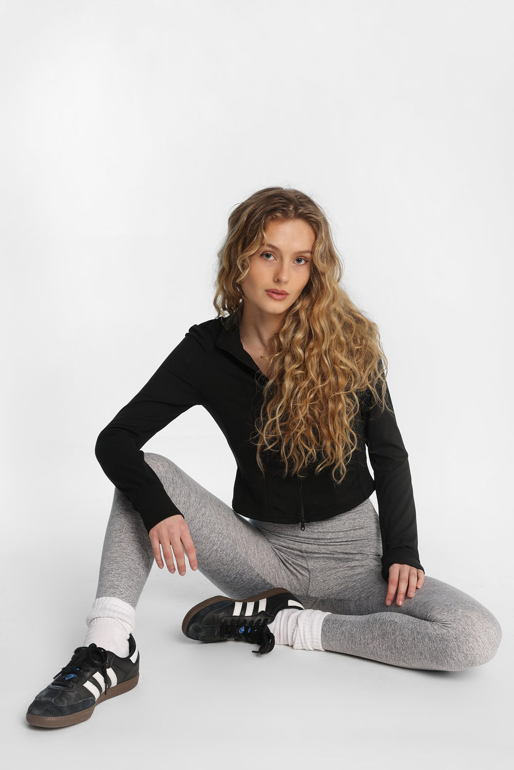 Legging à poches en molleton brossé ultra-doux Legging à poches en molleton brossé ultra-doux