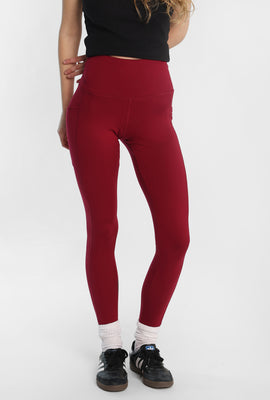 Legging à poches en molleton brossé ultra-doux