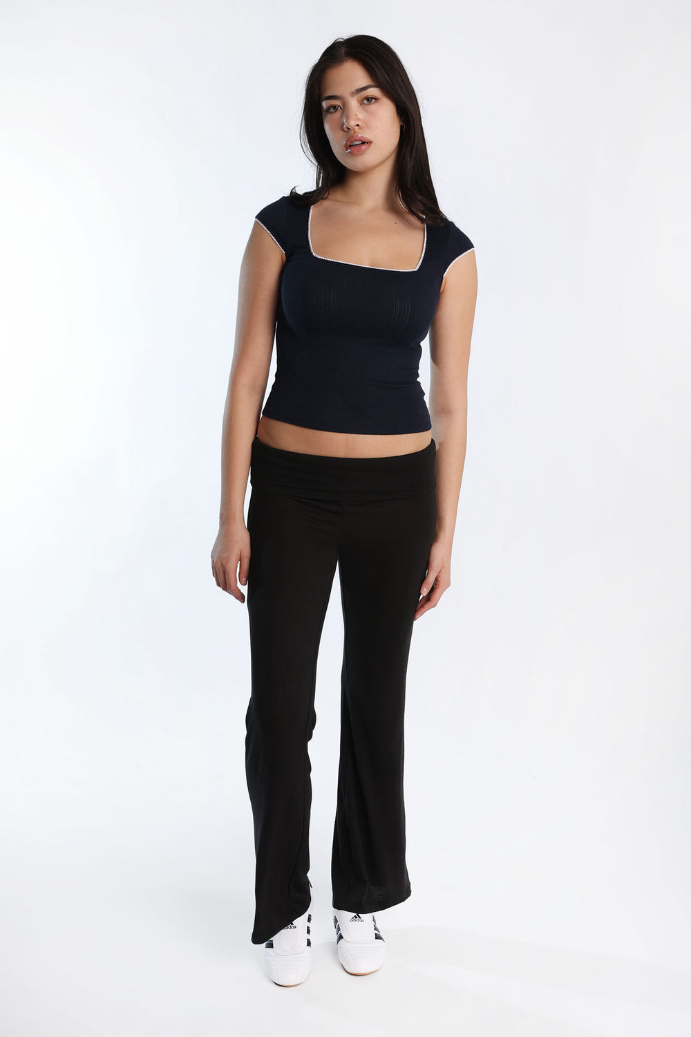Super Soft Foldover Flare Pants Super Soft Foldover Flare Pants