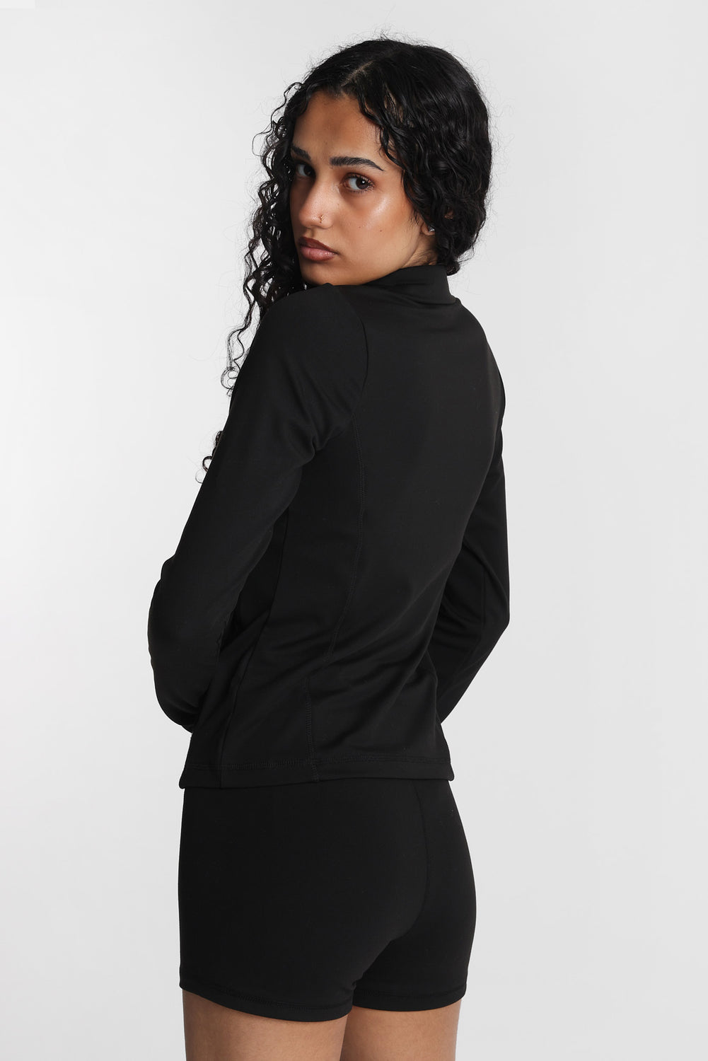 Veste active zippée super doux Veste active zippée super doux