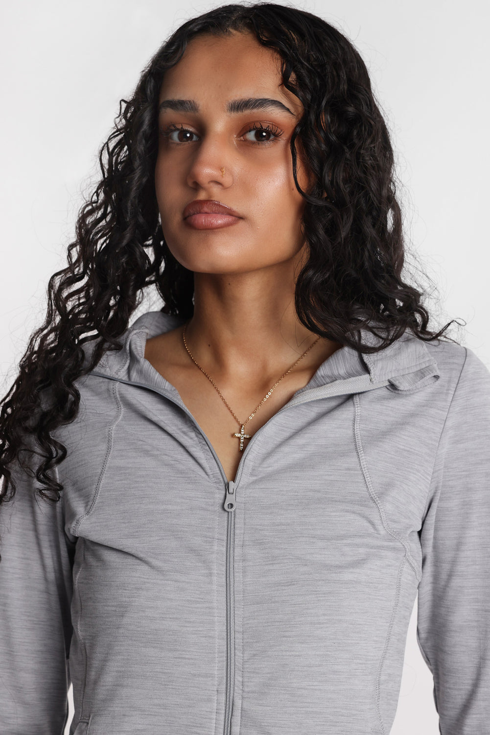 Veste active zippée super doux Veste active zippée super doux