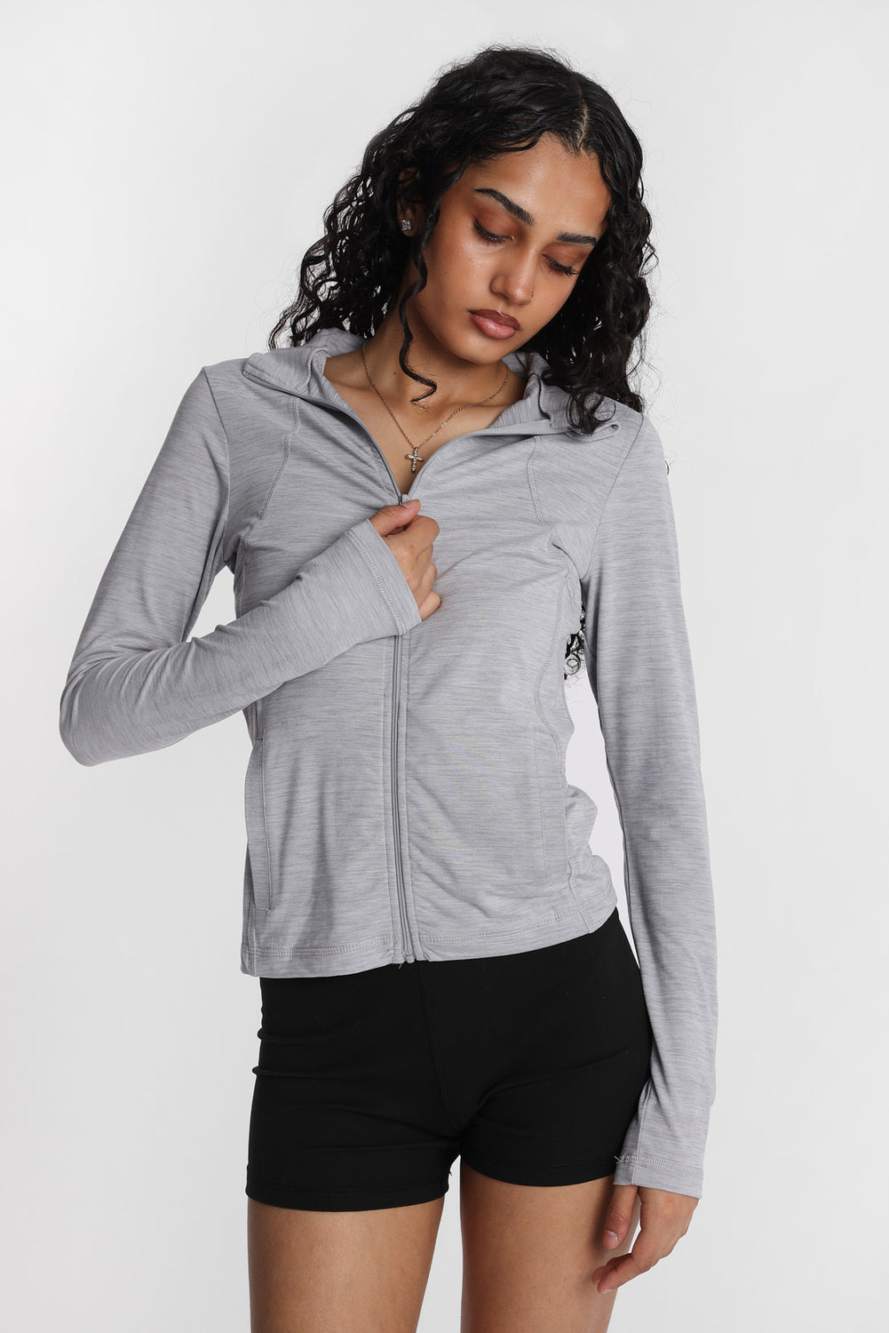 Super Smooth Active Pocket Zip-Up Jacket Super Smooth Active Pocket Zip-Up Jacket